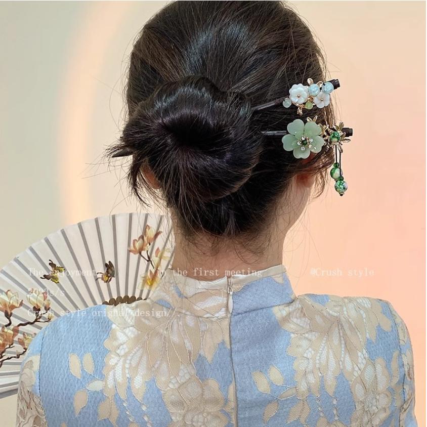 Chinese Hair Stick Step Shake  - مراجعة Hanbok Hair Pin وسعره