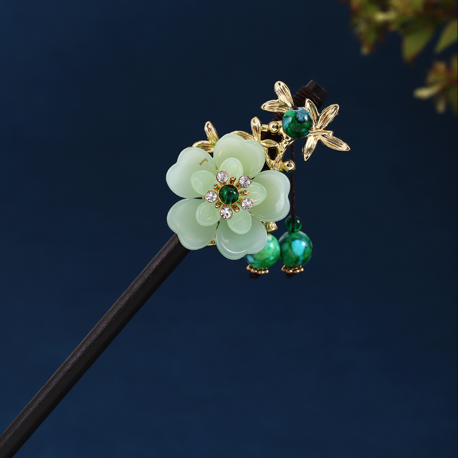 Chinese Hair Stick Step Shake  - مراجعة Hanbok Hair Pin وسعره