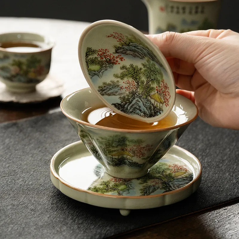 Jingdezhen-Ceramic Tea Cup wit - مراجعة Celadon Ceramic Cup وسعره