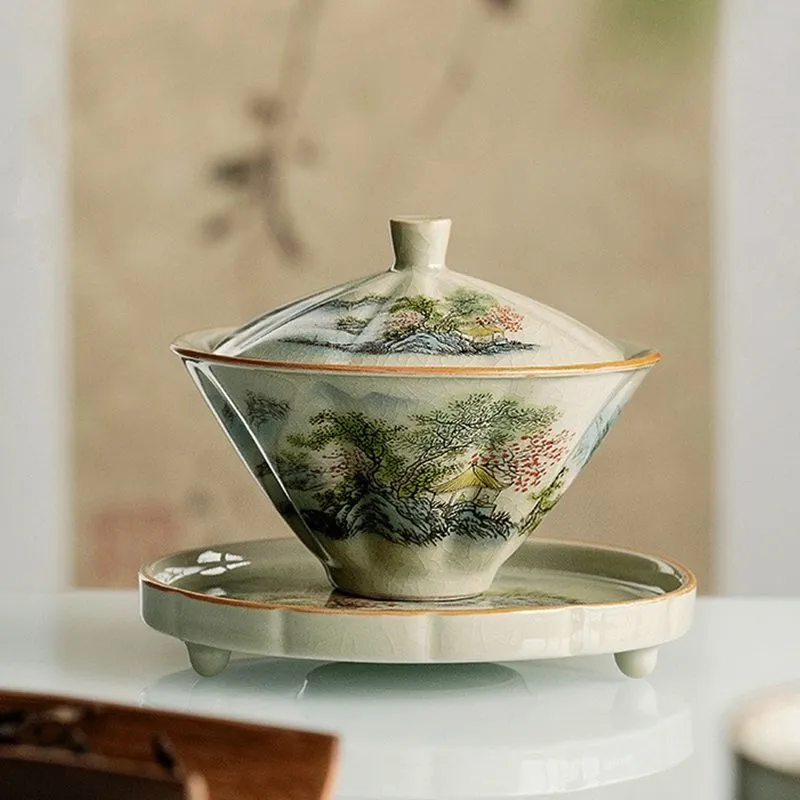 Jingdezhen-Ceramic Tea Cup wit - مراجعة Celadon Ceramic Cup وسعره