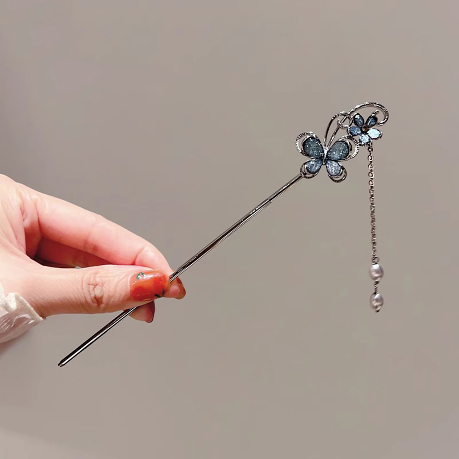Butterfly Tassel Hairpin Hair  - مراجعة Hanbok Hair Pin وسعره