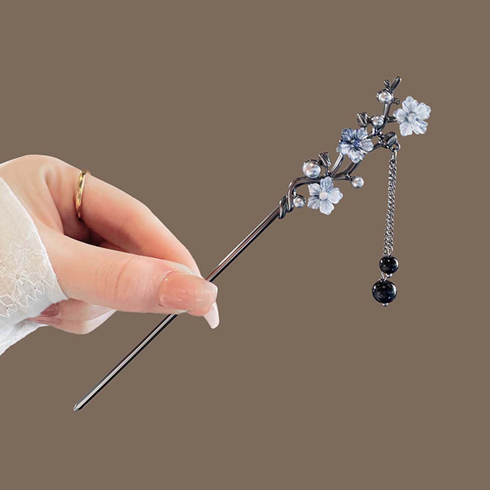 Butterfly Tassel Hairpin Hair  - مراجعة Hanbok Hair Pin وسعره