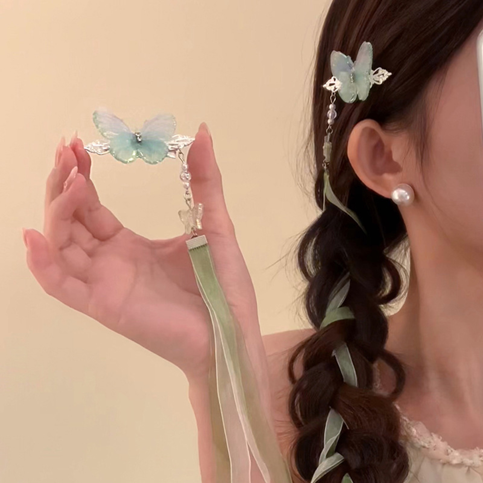 2pcs Neo Chinese Style Hair Cl - مراجعة Hanbok Hair Pin وسعره