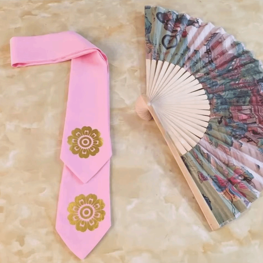 Sweet Flower Korean Headband R - مراجعة Hanbok Hair Pin وسعره