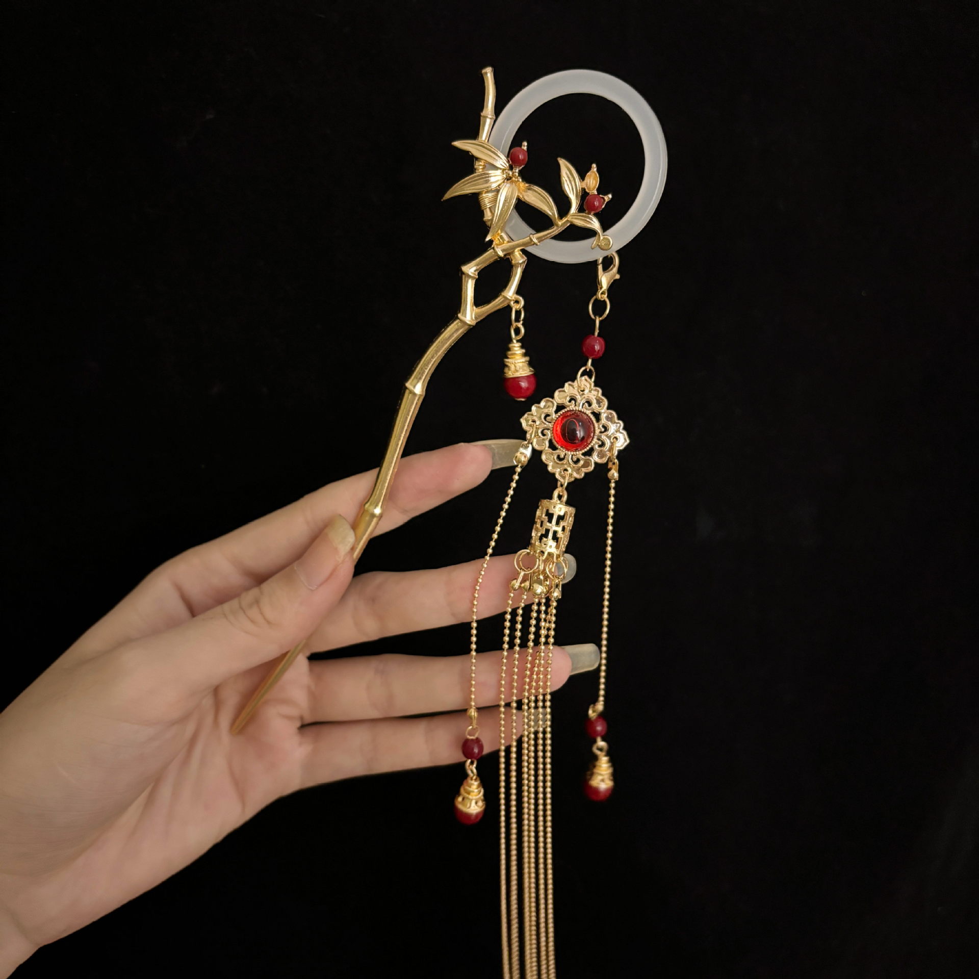 Chinese Style Hair Stick Bambo - مراجعة Hanbok Hair Pin وسعره
