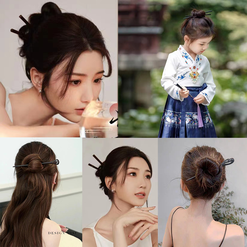 16Style Chinese Wooden Hair St - مراجعة Hanbok Hair Pin وسعره