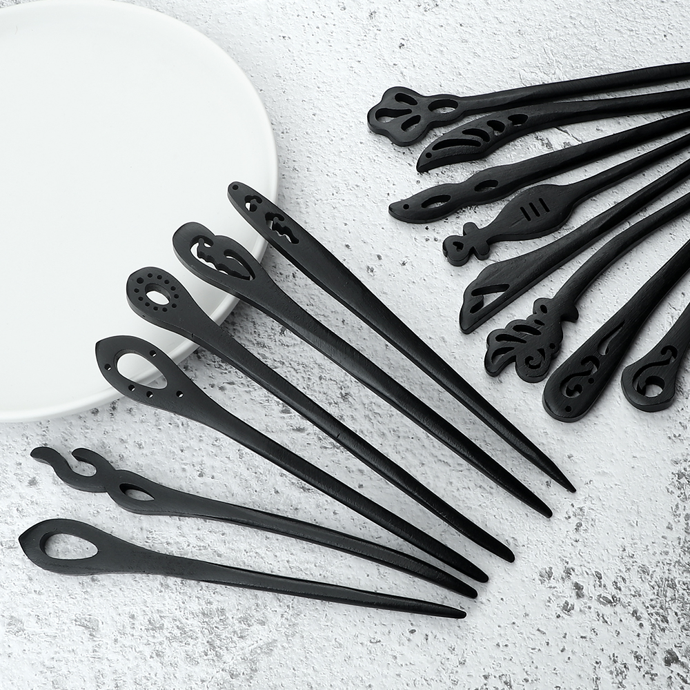 16Style Chinese Wooden Hair St - مراجعة Hanbok Hair Pin وسعره