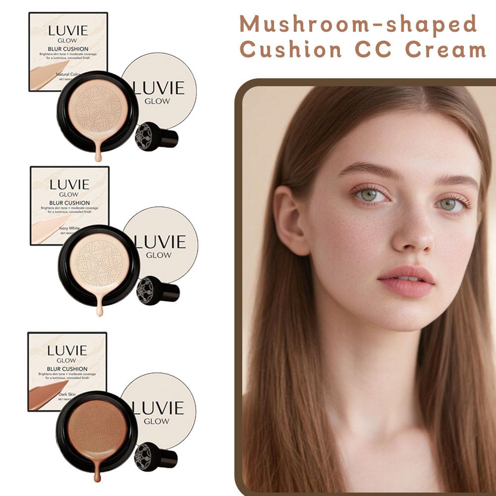 LUVIE GLOW Mushroom Head Cushi - مراجعة Bb Cushion Korean وسعره