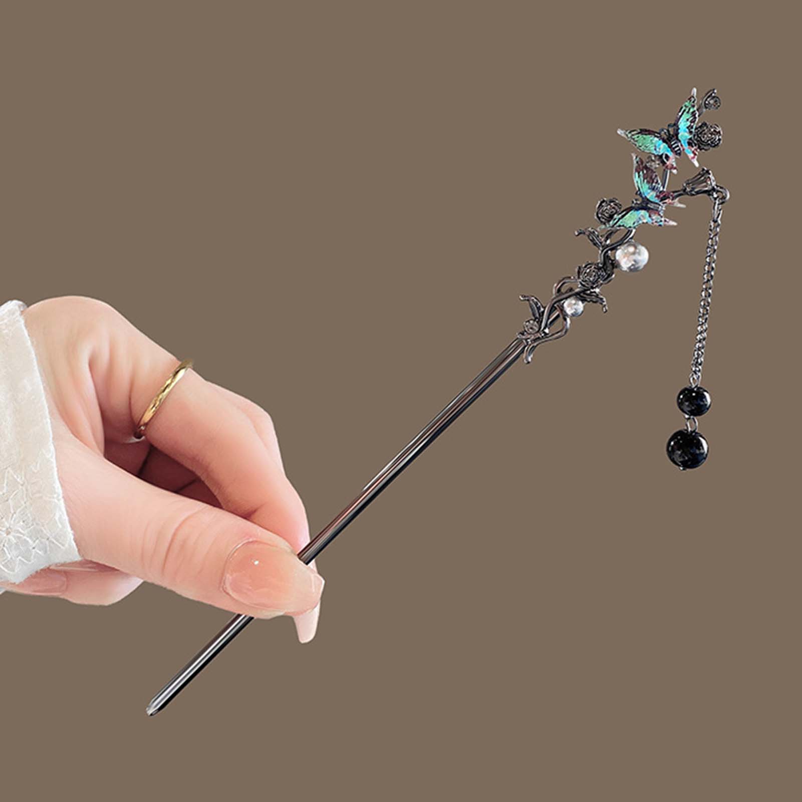 Chinese Style Hair Sticks Balc - مراجعة Hanbok Hair Pin وسعره