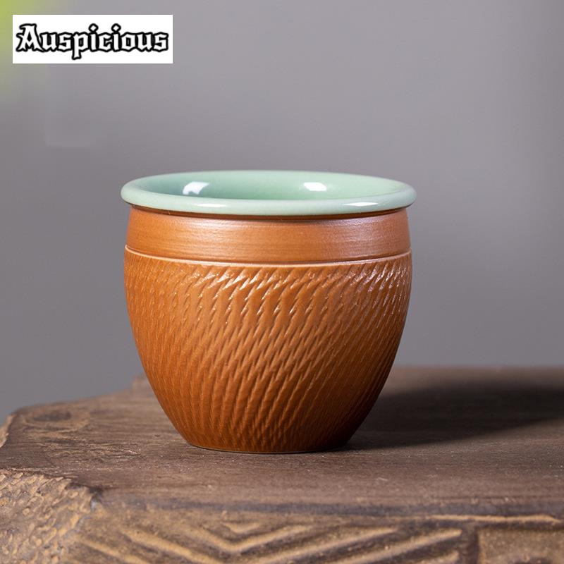 50ml Handmade Knife Jumping Ce - مراجعة Celadon Ceramic Cup وسعره