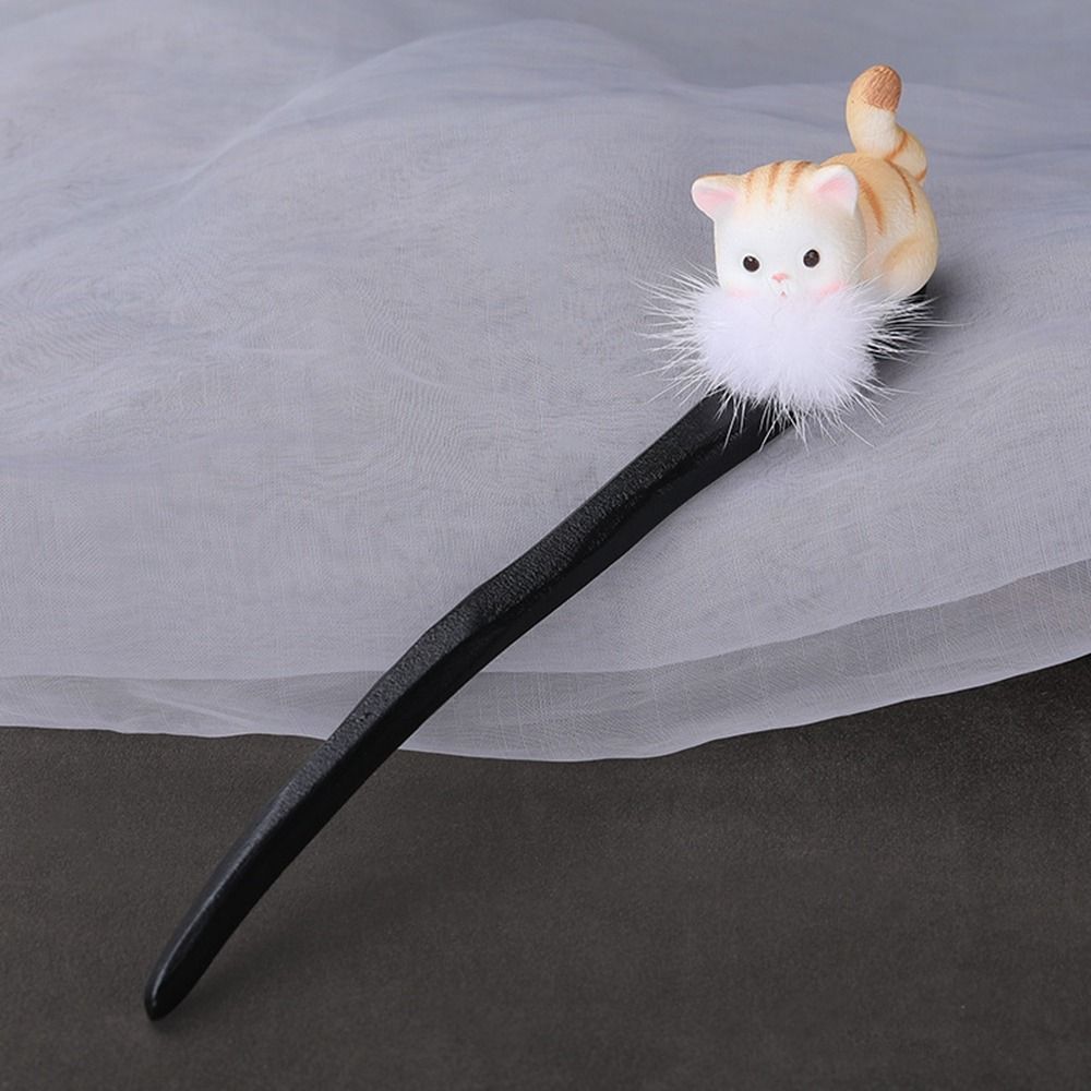 Headwear Cartoon Wood Hairstyl - مراجعة Hanbok Hair Pin وسعره
