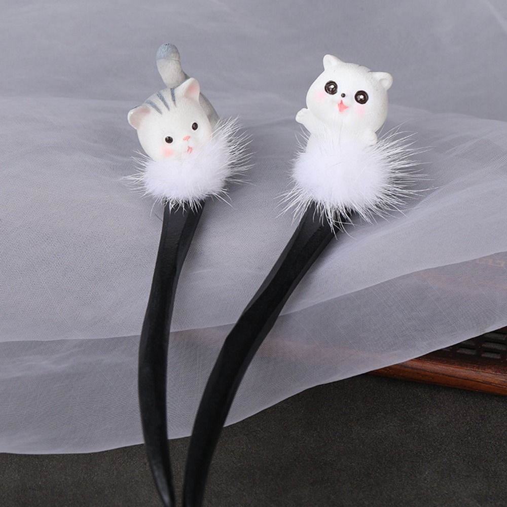 Headwear Cartoon Wood Hairstyl - مراجعة Hanbok Hair Pin وسعره