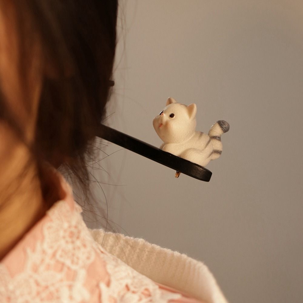 Headwear Cartoon Wood Hairstyl - مراجعة Hanbok Hair Pin وسعره