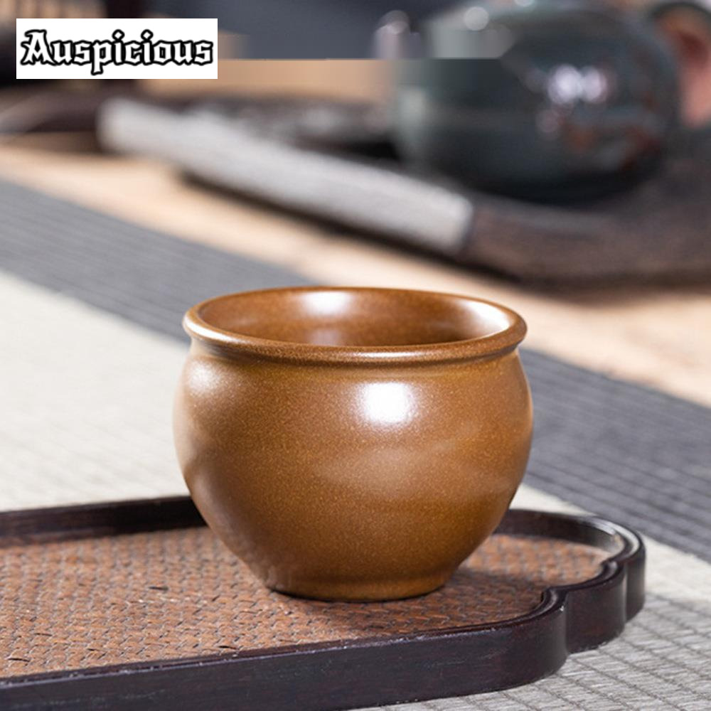 90ml Handmade Tea-dust Glaze C - مراجعة Celadon Ceramic Cup وسعره