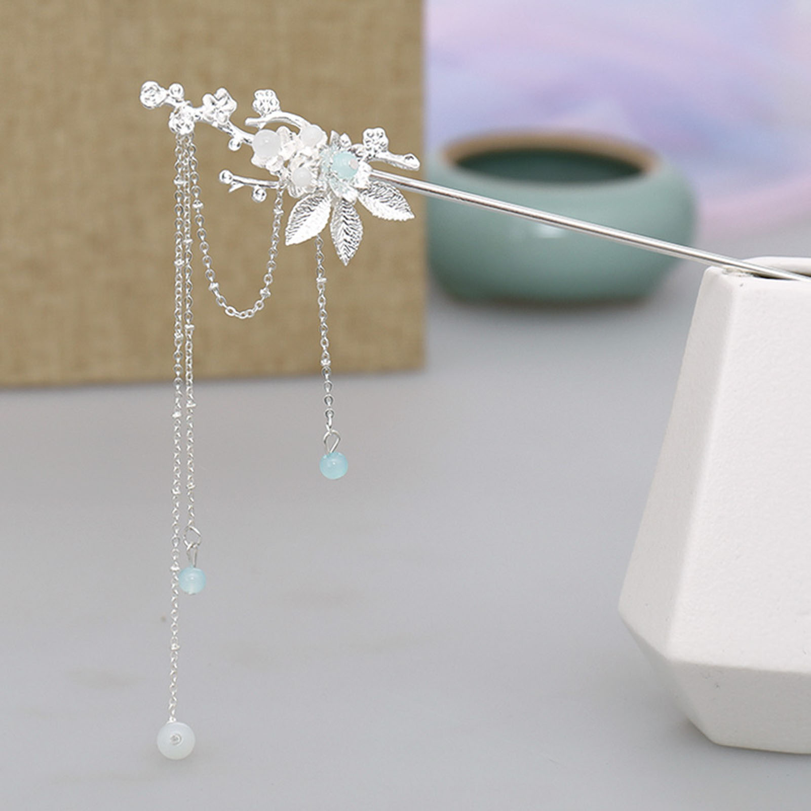 Chinese Style Alloy Hair Stick - مراجعة Hanbok Hair Pin وسعره