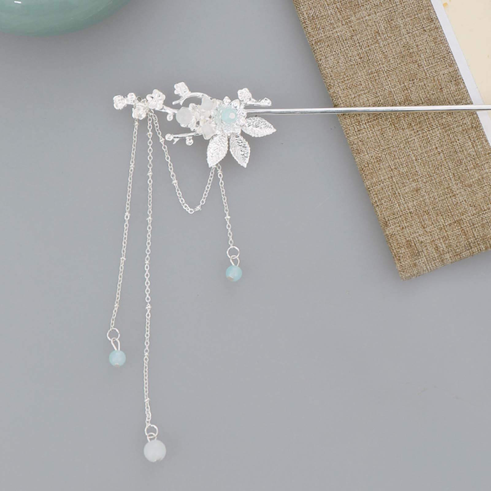 Chinese Style Alloy Hair Stick - مراجعة Hanbok Hair Pin وسعره